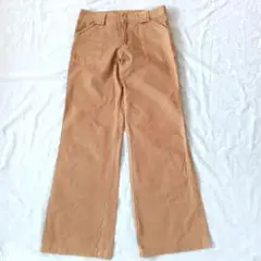 WOW ORIGINAL DESIGNS ブラウン ブーツカットパンツ デニム