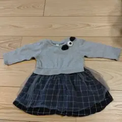 après les cours ワンピース 80サイズ グレー