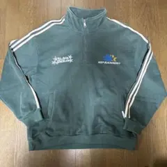 ハーフジップ　トラックジャケット