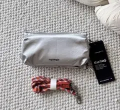 topologie トポロジー シルバー　ボトルサコッシュ ミディアム