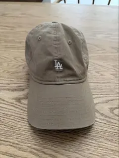 New Era LA ドジャース キャップ ベージュ