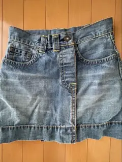 【早い者勝ち】〜90s EVISU4025デニムスカート XS