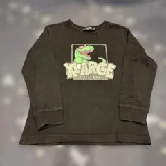XLARGE KIDS恐竜プリント 長袖カットソー 110