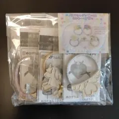 パステルレジンで作るミルキーヘアゴム、3個セット