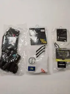 テニスソックス 3足セット 25〜27cm adidas ディアドラ 未使用