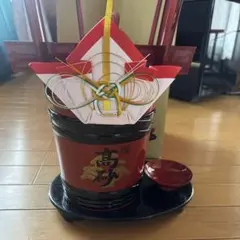 角樽 つのだる 飾り台付き　中身なしのサムネイル