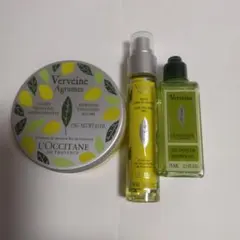 【未使用品】ロクシタン　CVBスクラブとボディ&ヘアミストとVBシャワージェル