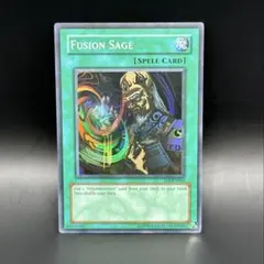 希少 遊戯王カード 英語版 海外版 プロモ 融合賢者 TP TP6 スーパーレア