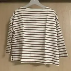MUJI ストライプ Tシャツ M-L