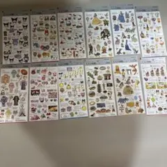 大人の図鑑シール まとめ売り 12枚セット カミオジャパン　大人の図鑑のサムネイル