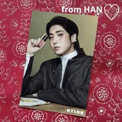 Stray Kids HAN NYLON JAPAN NARS ポストカード