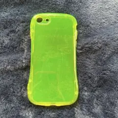 蛍光イエロー iPhoneSE用ケース