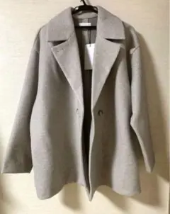 【新品タグ付き】ZARA ピーコート M