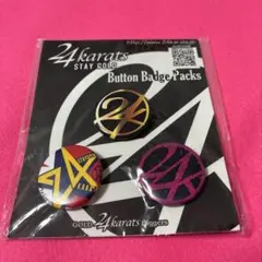 24karats 缶バッジ