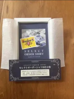 33A】 三越伊勢丹 セレクトオーダーシャツ お仕立て券 33,000円分