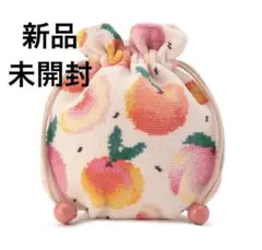 【新品】FEILER ラブラリーバイフェイラー ピーチドット 巾着