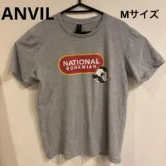 ナショナル・ボヘミアン・ビール Tシャツ Mサイズ グレー