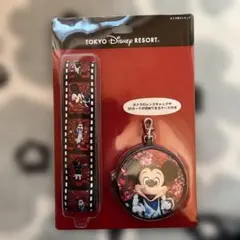 イマジニングザマジック カメラストラップ ミッキー