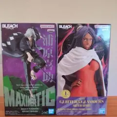 BLEACH 浦原喜助、四楓院夜一 フィギュア2種セット