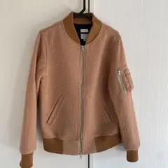 rehocer レアセル キャメル ジャンパー M