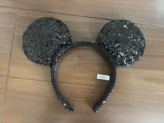 ミッキーミニー カチューシャ スパンコール 2個セット