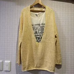 GALERIE VIE サマーセーター　黄色　トゥモローランド　深vネック