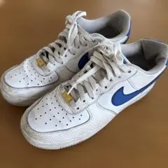 NIKEエアフォースワン　ホワイト✖️ブルー　27cm