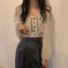 シャツ レディース 韓国 長袖 ワンピース 春