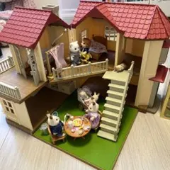 シルバニアファミリー　あかりの灯る大きなお家セット