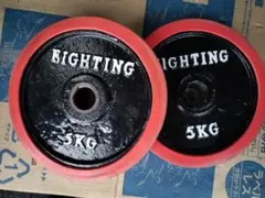 ファイティングロード プレート 5kg ダンベル 筋トレ