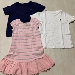 POLO RALPH LAUREN Tシャツ3点セット 100 110