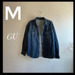 GU デニムシャツジャケット Mサイズのサムネイル