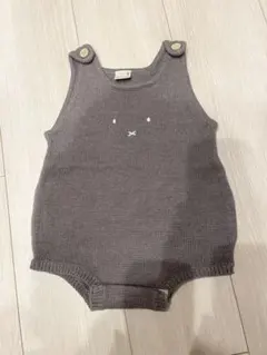 petit main プティマイン　ミッフィー　サロペット　80