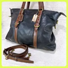 ✨極美品✨コーチ COACH ハリソン 2way 大容量トートバッグ A4可 ✧
