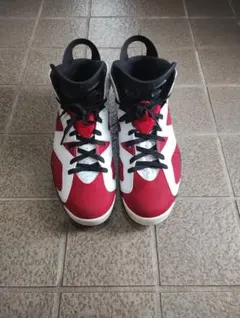 NIKE Air Jordan 6 AJ6 ゲータレード カーマイン27.5cm - メルカリ