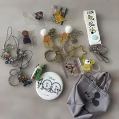 ディズニーキャラクターキーホルダーセット