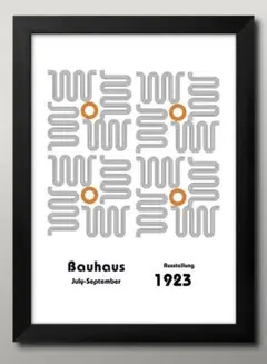 15967■ポスター アート 絵画『バウハウス　BAUHAUS』A3 マット紙
