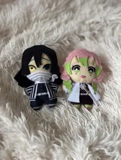 鬼滅の刃 甘露寺蜜璃 伊黒小芭内 ぬいぐるみ ともぬい もちころりん