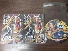 キングオージャー　Gロッソ　プレミアム席特典　缶バッジ ステッカー　カグラギ