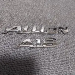 トヨタ　純正　エンブレム　ALLION A.18 [Q80]