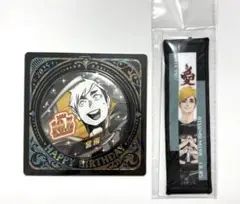 ハイキュー　宮侑　バースデイ　タオルストラップキーホルダー　缶バッジ