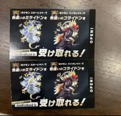 色違いミライドン　コライドン　2枚セット