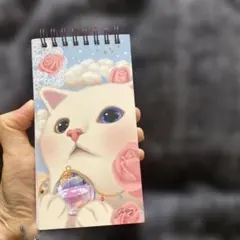 メモ帳　ノート　メモ　猫　ネコ　ねこ　可愛い　写真見てください