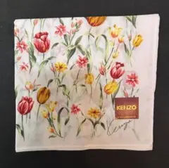 【未使用】KENZO 花柄 ハンカチ