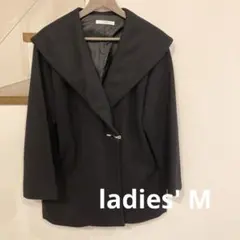 【美品】e.r.g* ✴︎カットメルトンコクーンコート