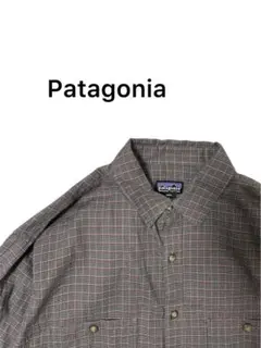 Patagonia 　チェック　シャツ　ポルトガル製