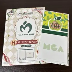 ミセスグリーンアップル　一番くじ　立体メモ　レターセット　2種　ミセス