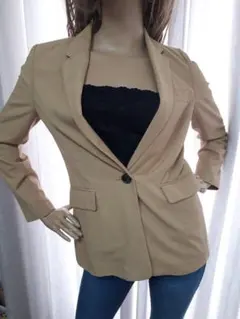 ミスティウーマン　ジャケット　ベージュ