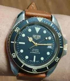入手困難！ 稼動品】Heuer ホイヤー（旧ロゴ） 980.022 ゴールド