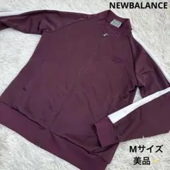 Y2K美品✨NEWBALANCEトラックジャケット Mサイズ　ワインレッド